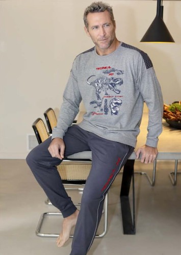 Massana P691301 piżama męska długi rękaw długie spodnie 2.jpg