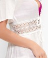 Lingadore Cover-ups kimono długie białe zbliżenie.jpg