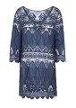 Lingadore Cover Up 5123 tunika plażowa granatowa 2.jpg