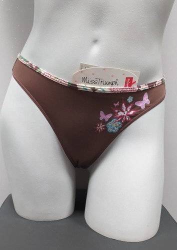Triumph Miss Wildpants string brązowe.jpg