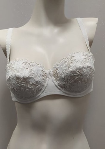 Samanta Hana A052 miękka bardotka z fiszbiną z gipiury biała.jpg