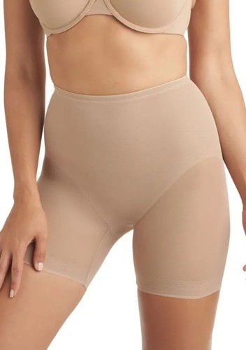 Miraclesuit Sexy Sheer 2776 figi modelujące z nogawkami beżowe.jpg