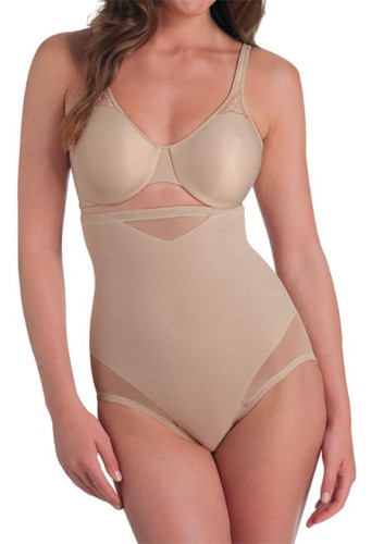 Miraclesuit Sexy Sheer 2785 figi modelujące wysokie beżowe.jpg