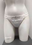 Samanta Marion C0125 stringi z paskami białe