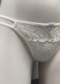 Samanta Marion C0125 stringi z koronką na paskach kremowe zbliżenie.jpg