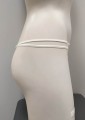 Samanta Marion C0125 stringi z koronką na paskach kremowe bok.jpg