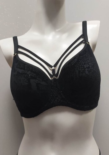 Lemax African Dream 2369 biustonosz spacer z paskami czarny.jpg