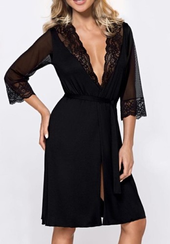 Hamana-Dentelle-szlafrok-czarny 1.jpg